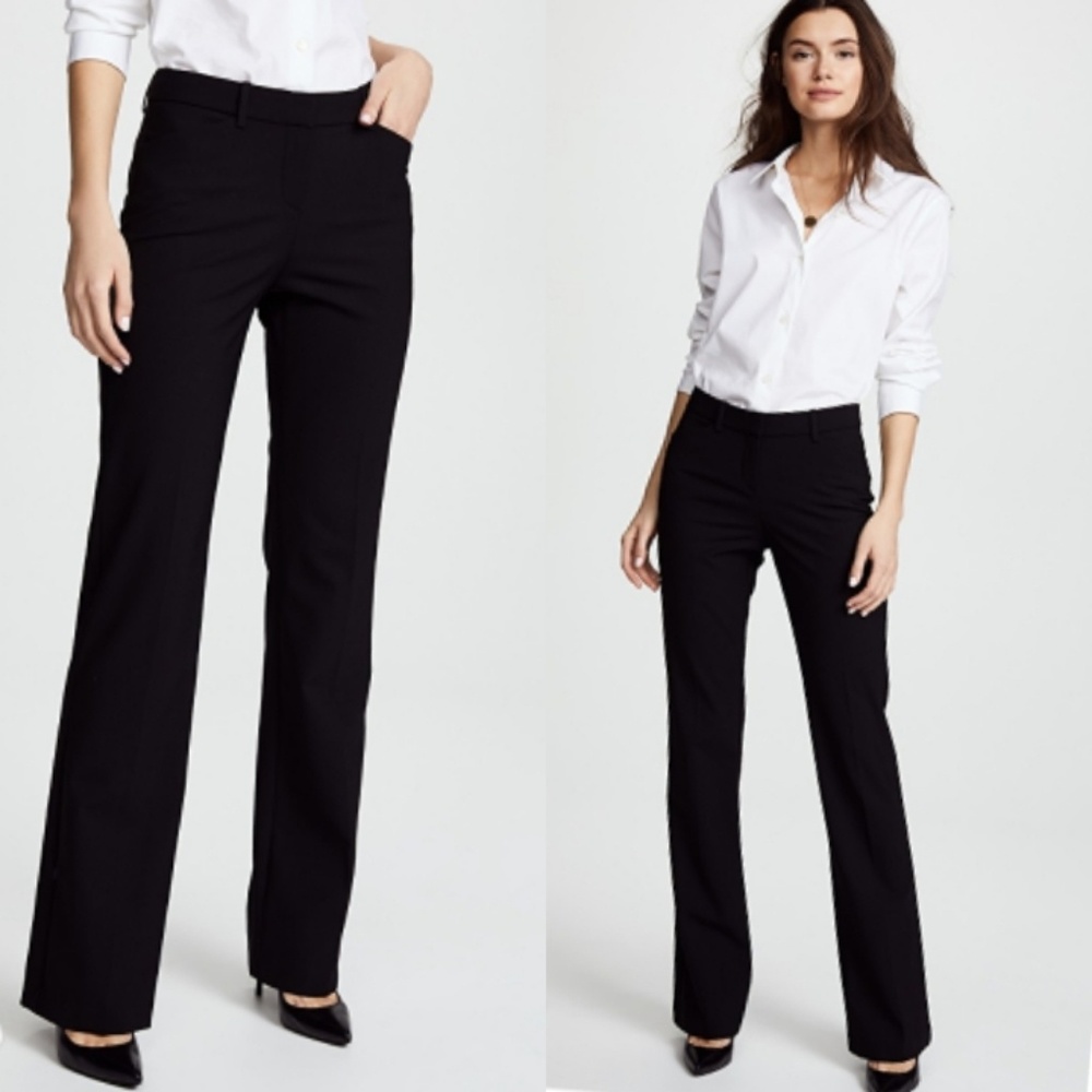 Theory Chic Pinstriped Edition Custom Max Pants